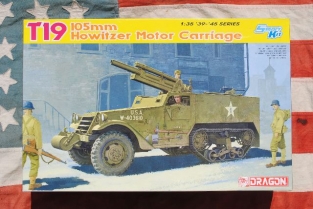 Dragon 6496 T19 105mm Howitzer Motor Carriage